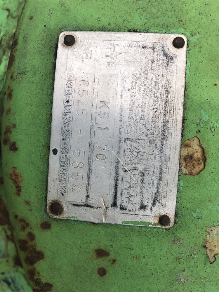 Sprzedam zgrabiarke deutz fahr ks170