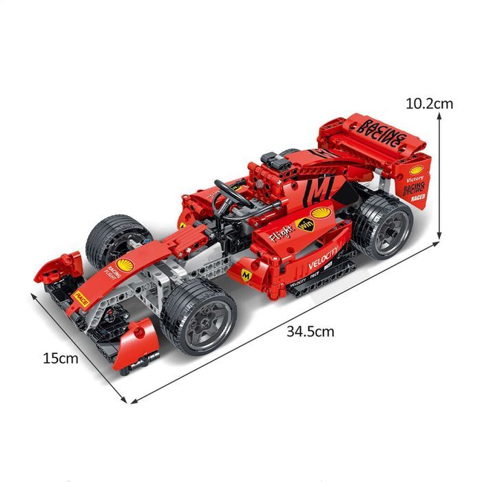 klocki technic bolid f1 rc na pilota