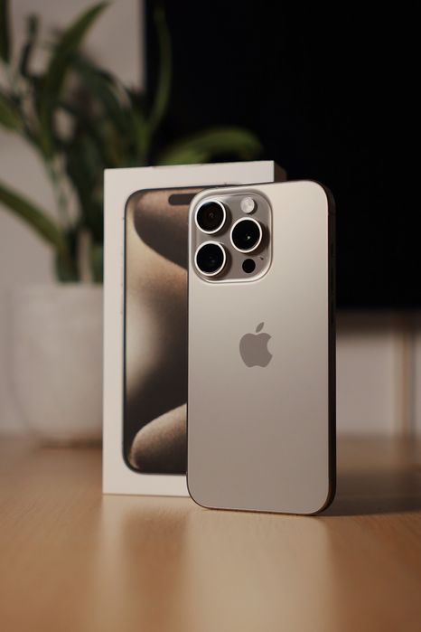 iPhone 15 Pro 128GB 6,1” Tytan naturalny