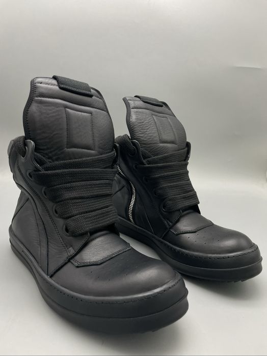 Нові Rick Owens Geobasket Jumbo Leather Sneakers/Преміум якість!