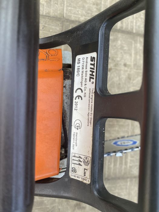 Бензопила штиль180