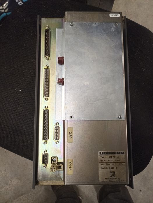 Litronic panel liebher