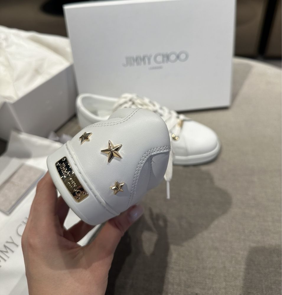 Шкіряні кеди Jimmy Choo