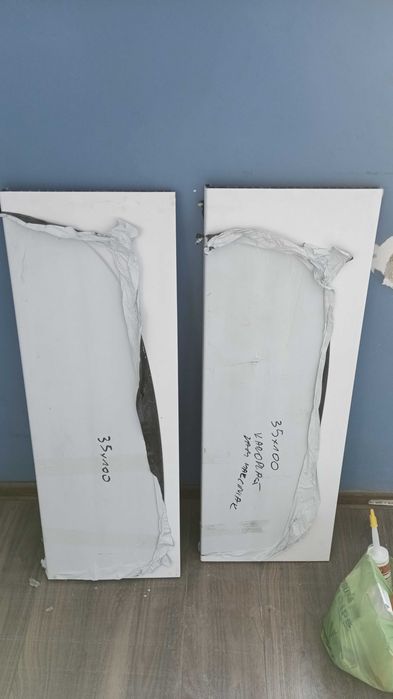 Parapet X2 plastikowy biały