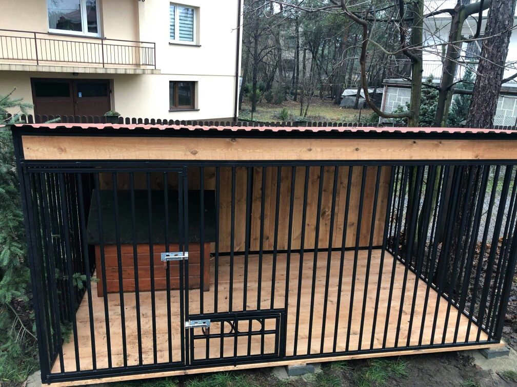 Mocny wytrzymały kojec dla psa boks klatka zagroda. BUDA.