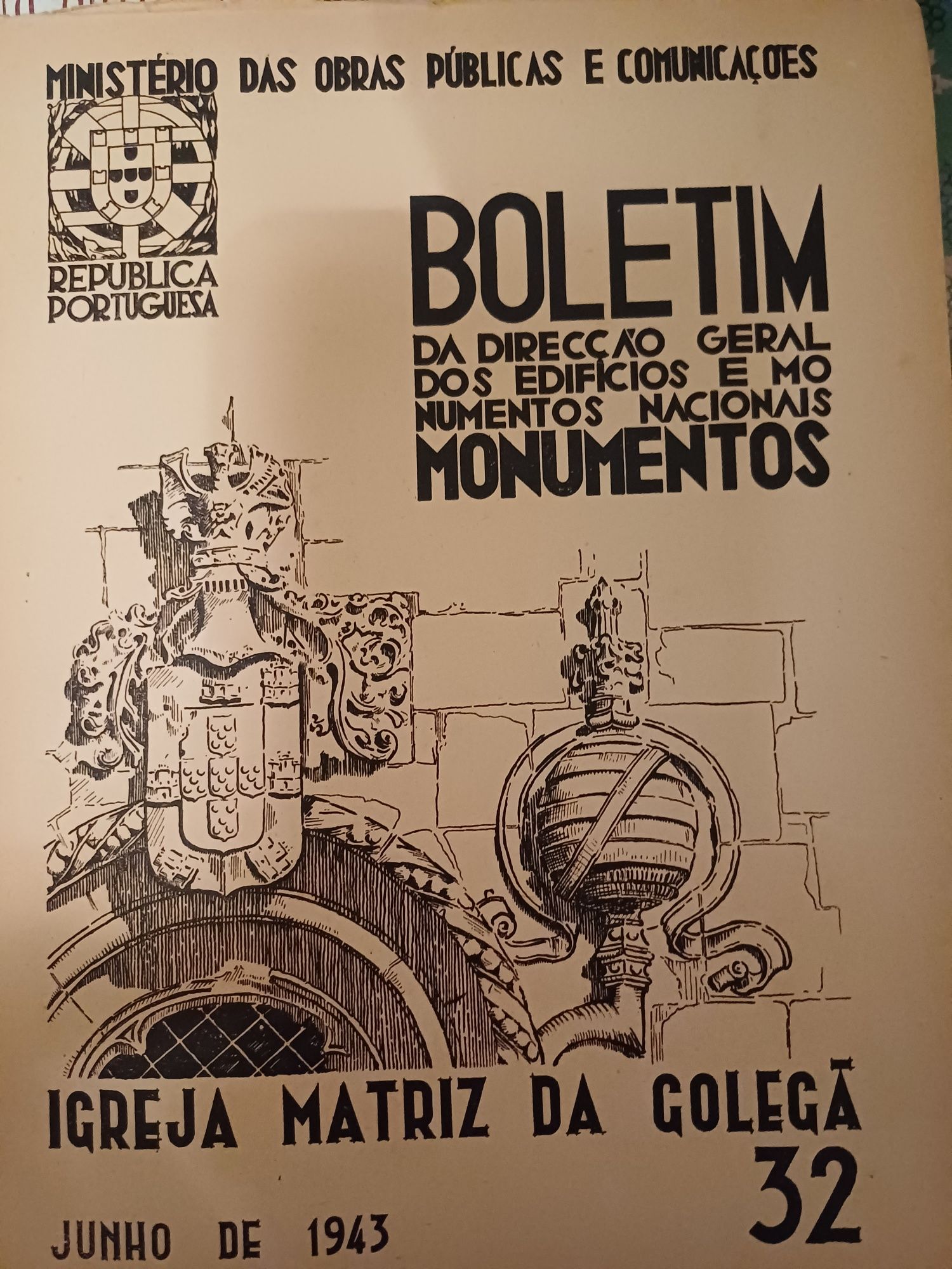 Boletim de monumentos. Golegã,  batalha, Castelo Branco