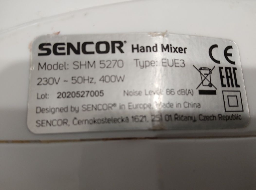 Mikser Sencor SHM5270.