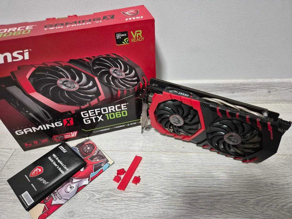 відеокарта ТОП версія GTX1060 6GB MSI Gaming X. Trade-IN