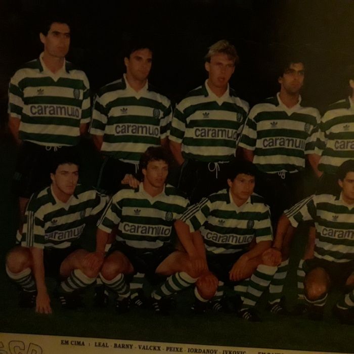 Jogadores de Futebol SCP, quadro