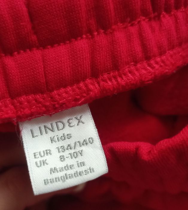 Zestaw spodni dresowych, dresy Sinsay i lindex rozmiar 140