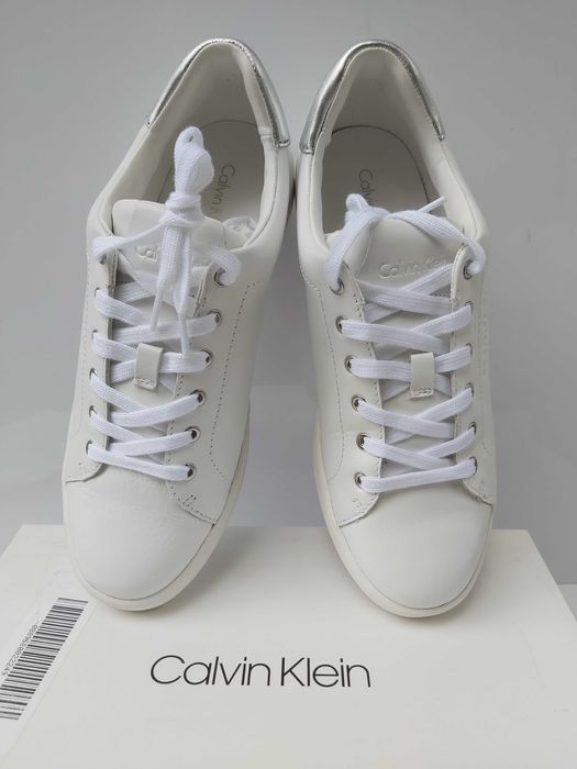 NOWE buty sneakersy CALVIN KLEIN białe rozmiar 38