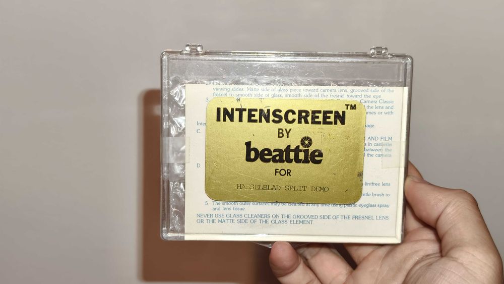 Beattie Intenscreen Focus Screen for Hasselblad 500 series Demo Unit
