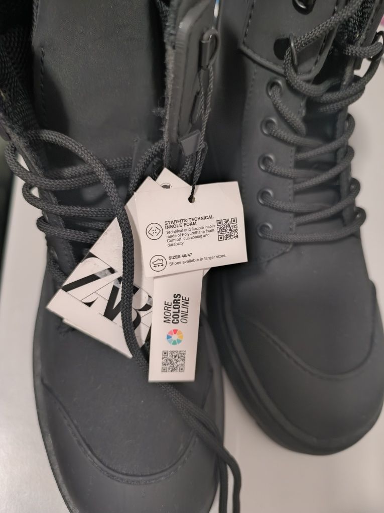 2 Pares de BOTAS PRETAS 41, Zara e Pull
