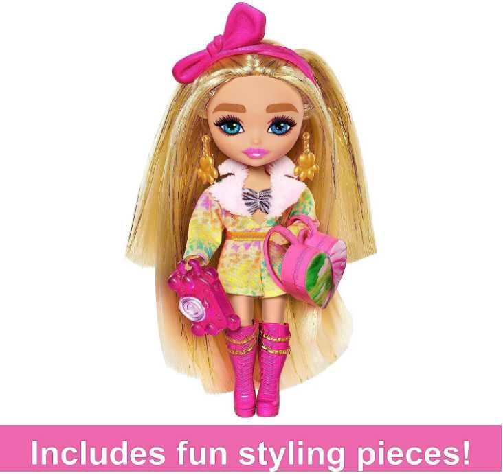 Кукла Барби Экстра Мини Путешествие Сафари Barbie Extra Fly Minis