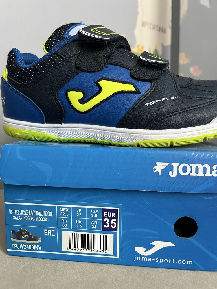 Дитячі футзалки Joma Top Flex IN Junior 35 розмір