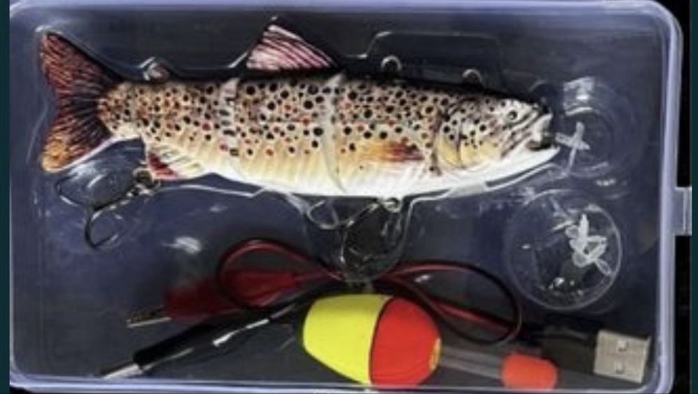 Приманка воблер для лову хижих риб twitching lure robotics електронна