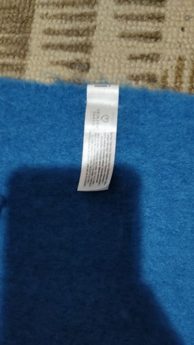 Синій шарф, тредновий, великій, повсякденний