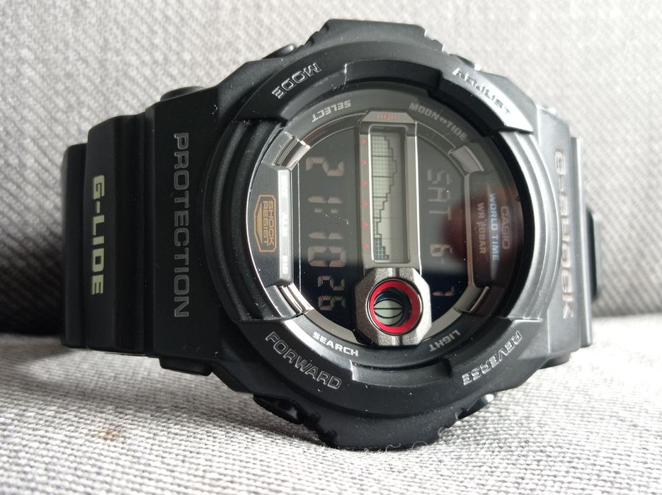 Casio G-Shock Ekran LCD/Żywica z tworzywa sztucznego Ø52.2 mm