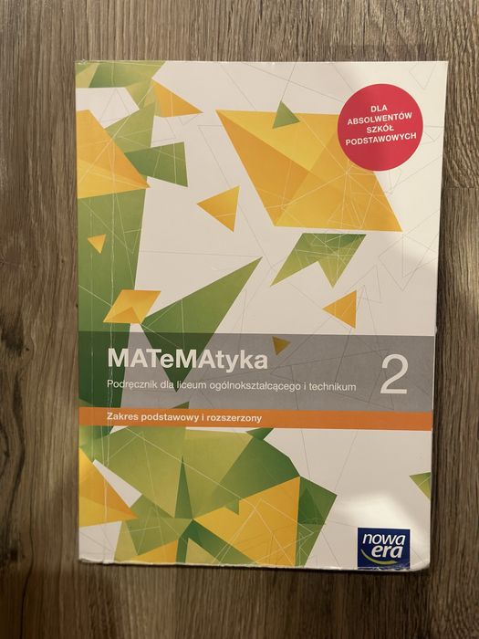 Matematyka 2 nowa era zakres podstawowy i rozszerzony