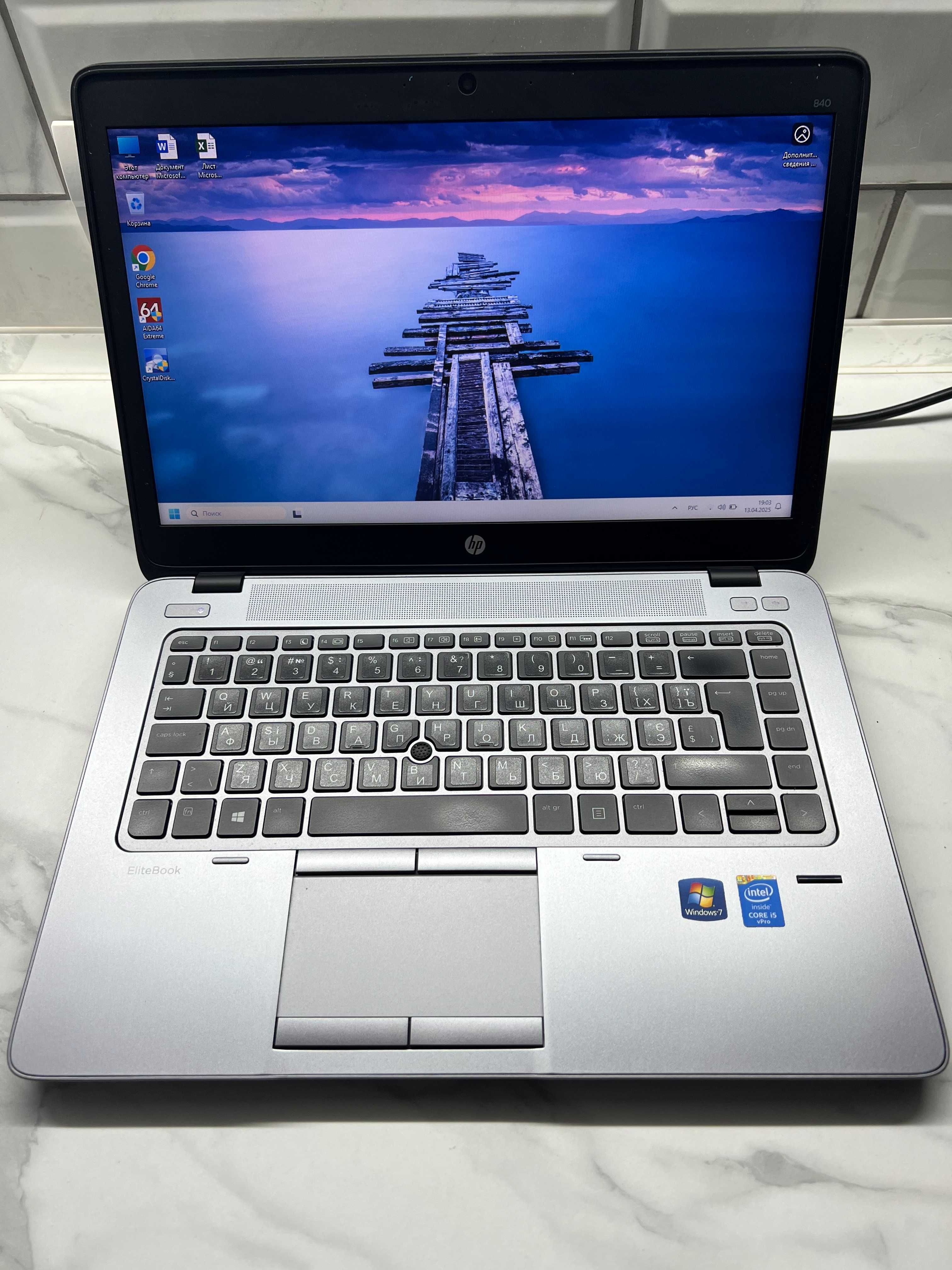 HP EliteBook 840 G2 Core i5-5300U//8Гб ОЗУ/1Гб HDD/14" HD Нова АКБ