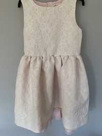 Suknia H&M, 134 cm, elegancka, Komunia