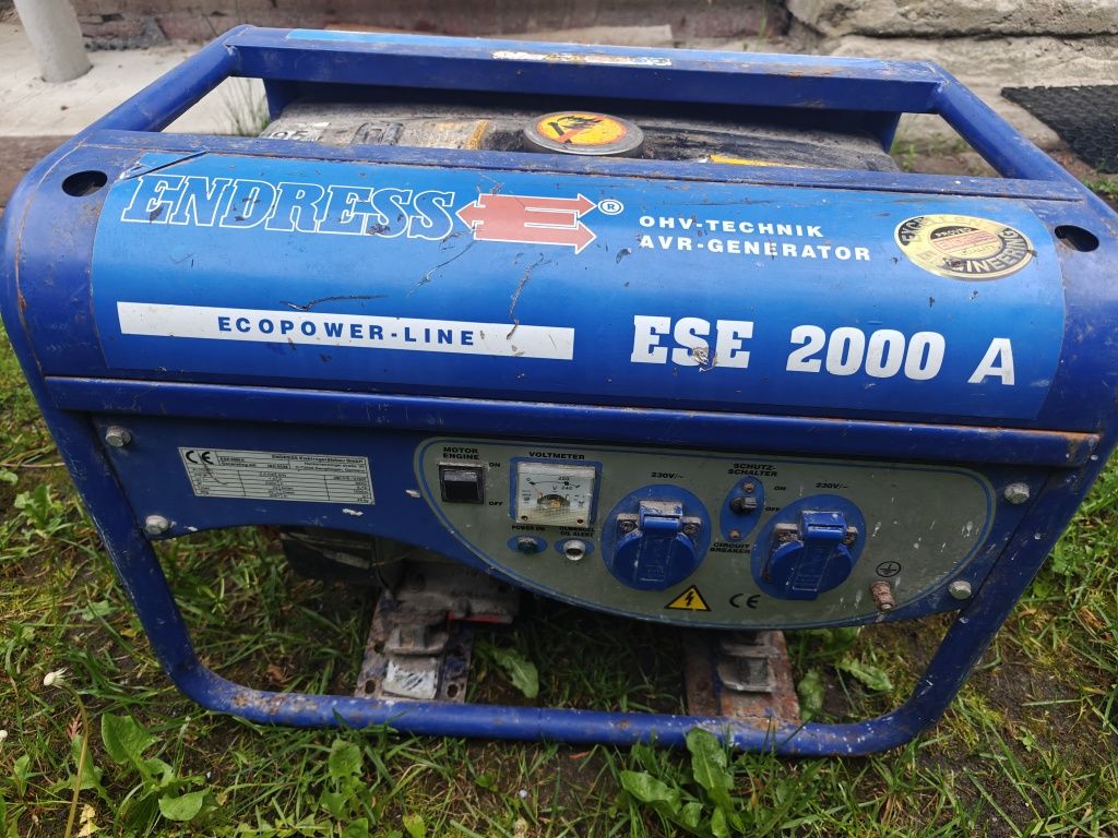 Agregat prądotwórczy Endress ESE 2000 A