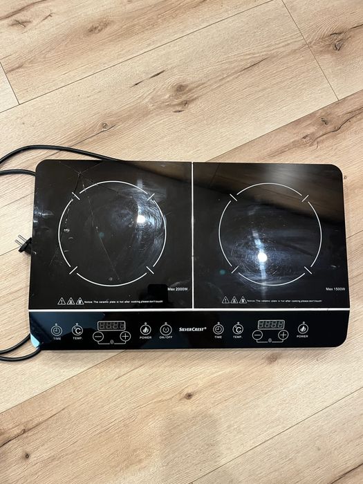 Sprzedam plyta indukcyjna Silver Crest dwupalnikowa