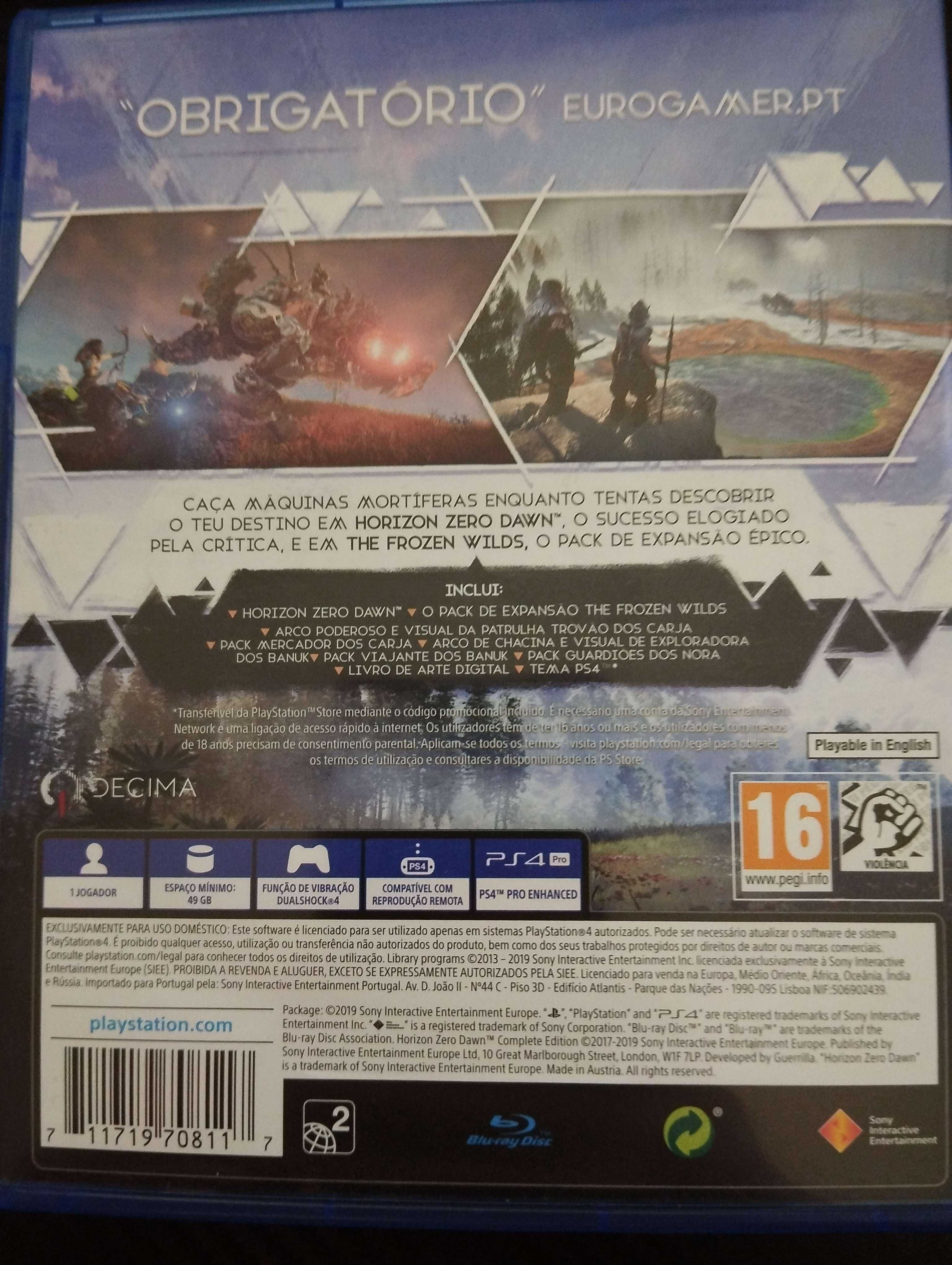Horizon Zero Dawn PS4