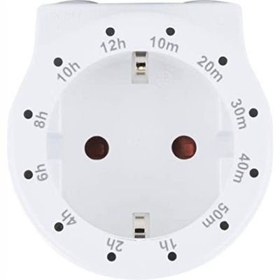 Adapter Brennenstuhl - Zegarowy minutnik z czerwonym wyświetlaczem LED