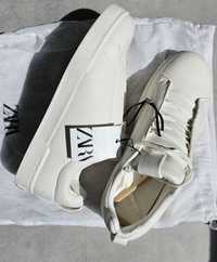 Zara,  білі чоловічі снікерси, 45 розмір