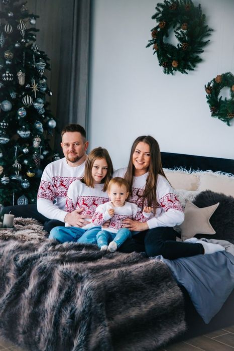 Family look. Прокат одягу. Одяг для фотосесій. Піжами. Сорочки. Светр