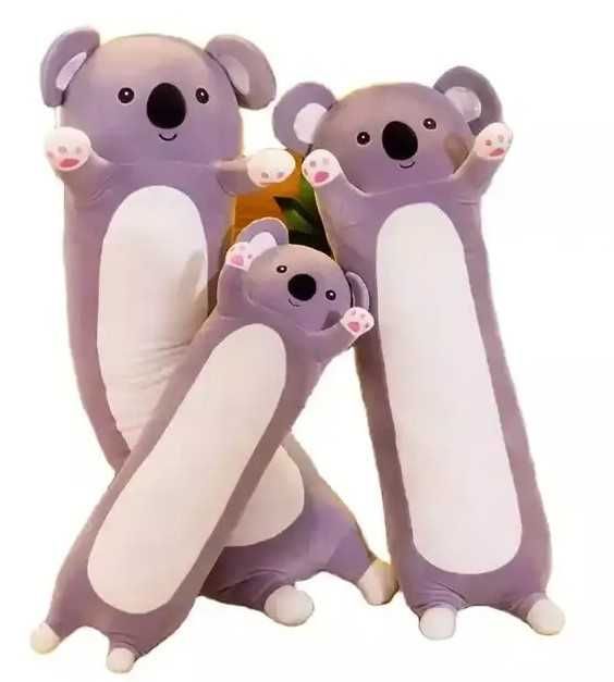 М'яка іграшка  Коала батон, подушка-обнімашка, антистрес, 90см