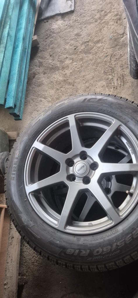 Alusy 18 5x110 opony zimowe