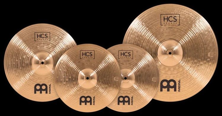 Talerze Meinl HCS Bronze zestaw 14,16,20