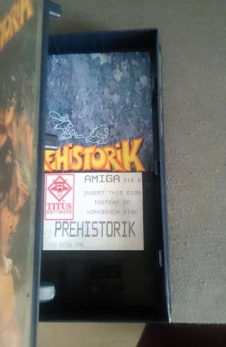 Prehistorik - Gry Dyskietki Dla Stacja Dyskietek Amiga 500 / 1200