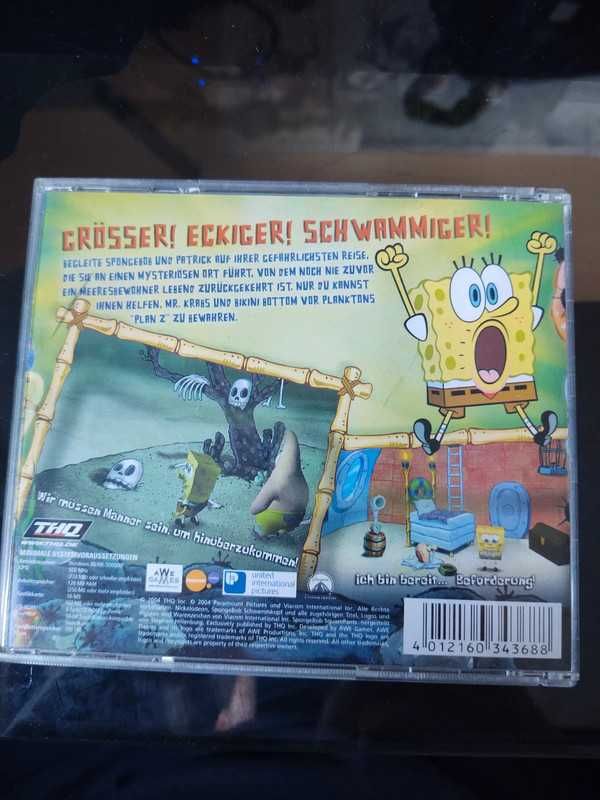 SpongeBob Schwammkopf/Kanciastoporty - Der Film PC Game (Po Niemiecku)