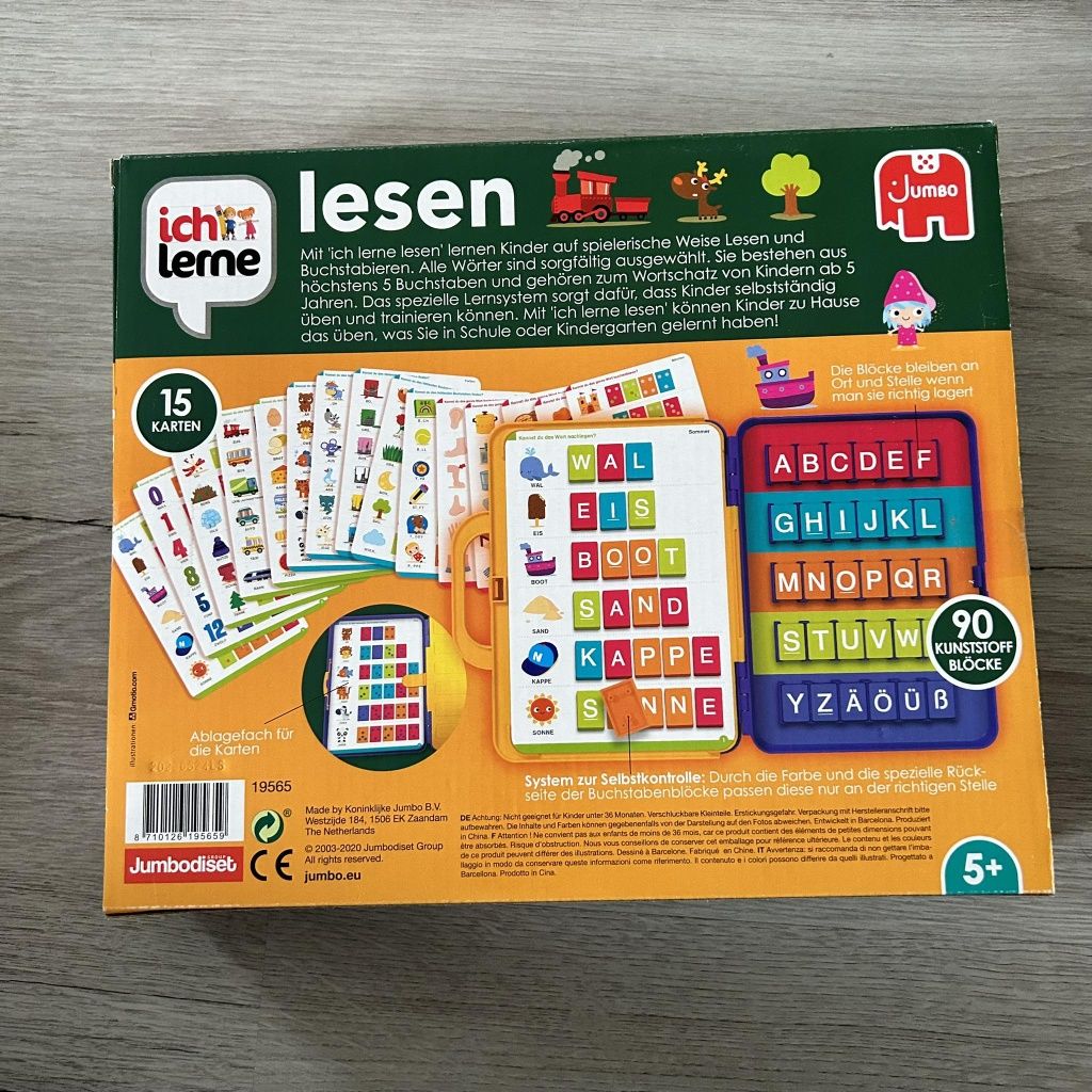 Jumbo Spiele, ich lerne Lesen,