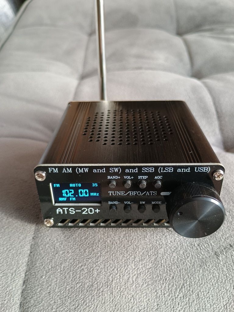 ATS-20 plus SSB LSB USB radio globalne światowe soft Goshante 2024