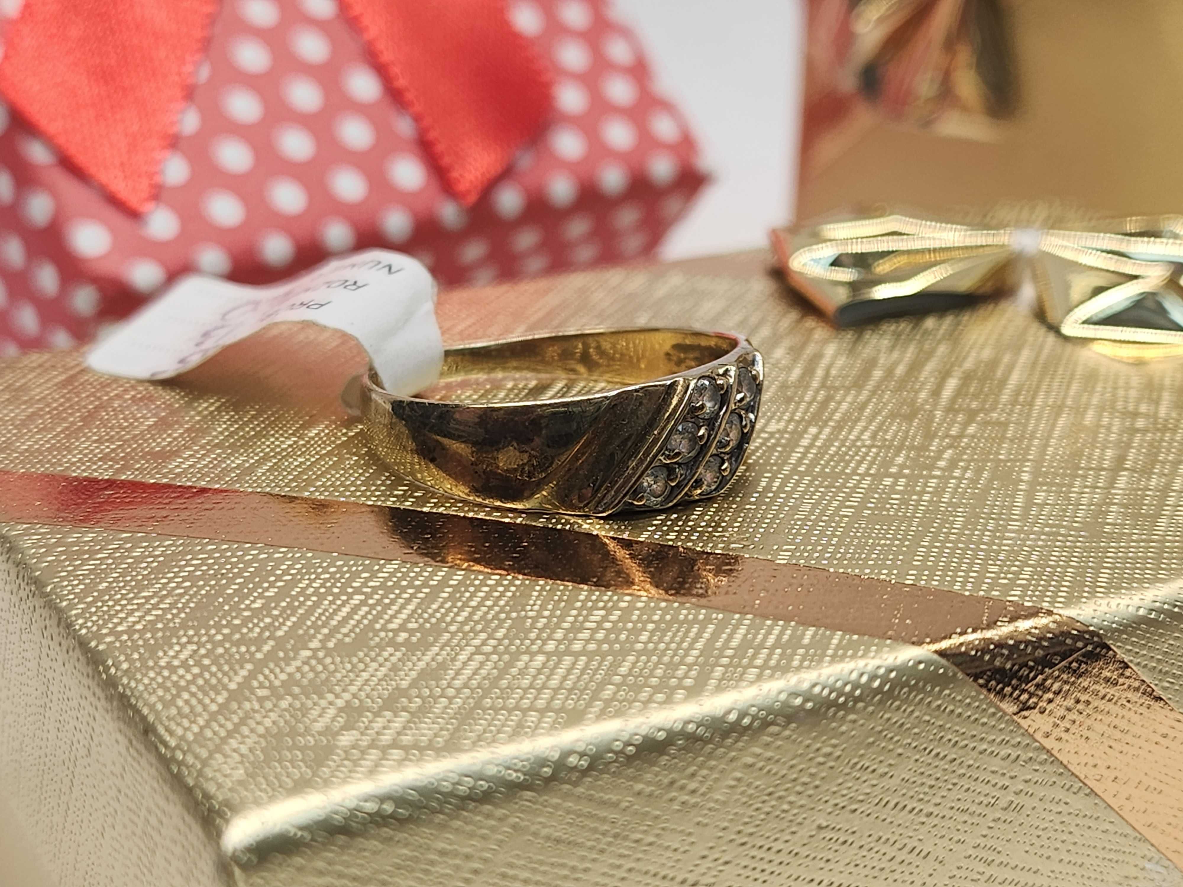 Piękny złoty pierścionek P.585 W.1,85G R. 13 Best Mobile Lombard