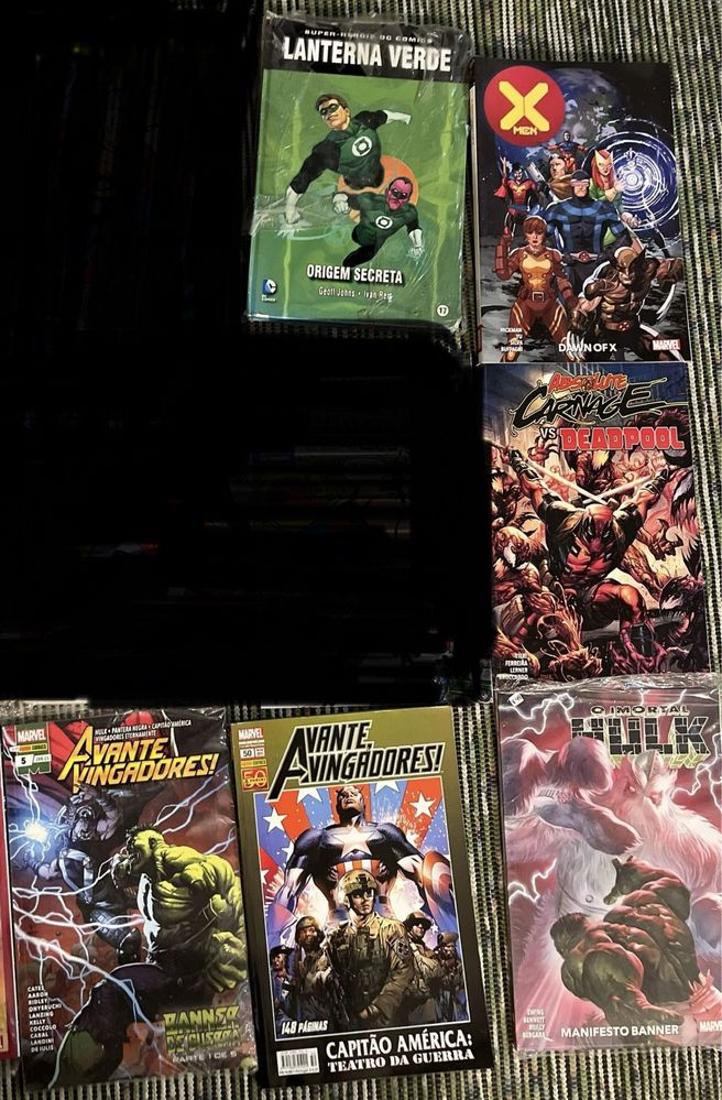 Livros BD Marvel