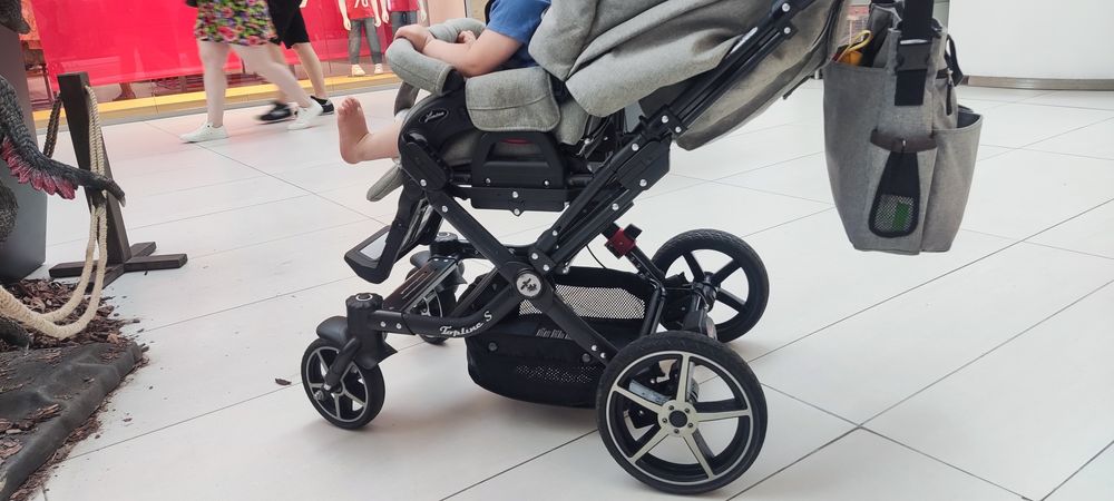 Wózek spacerówka Hartan Topline S Belly Button 2 w 1 z opcją 3 w 1.