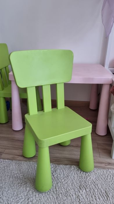 Stolik z krzesełkami Ikea Mammut