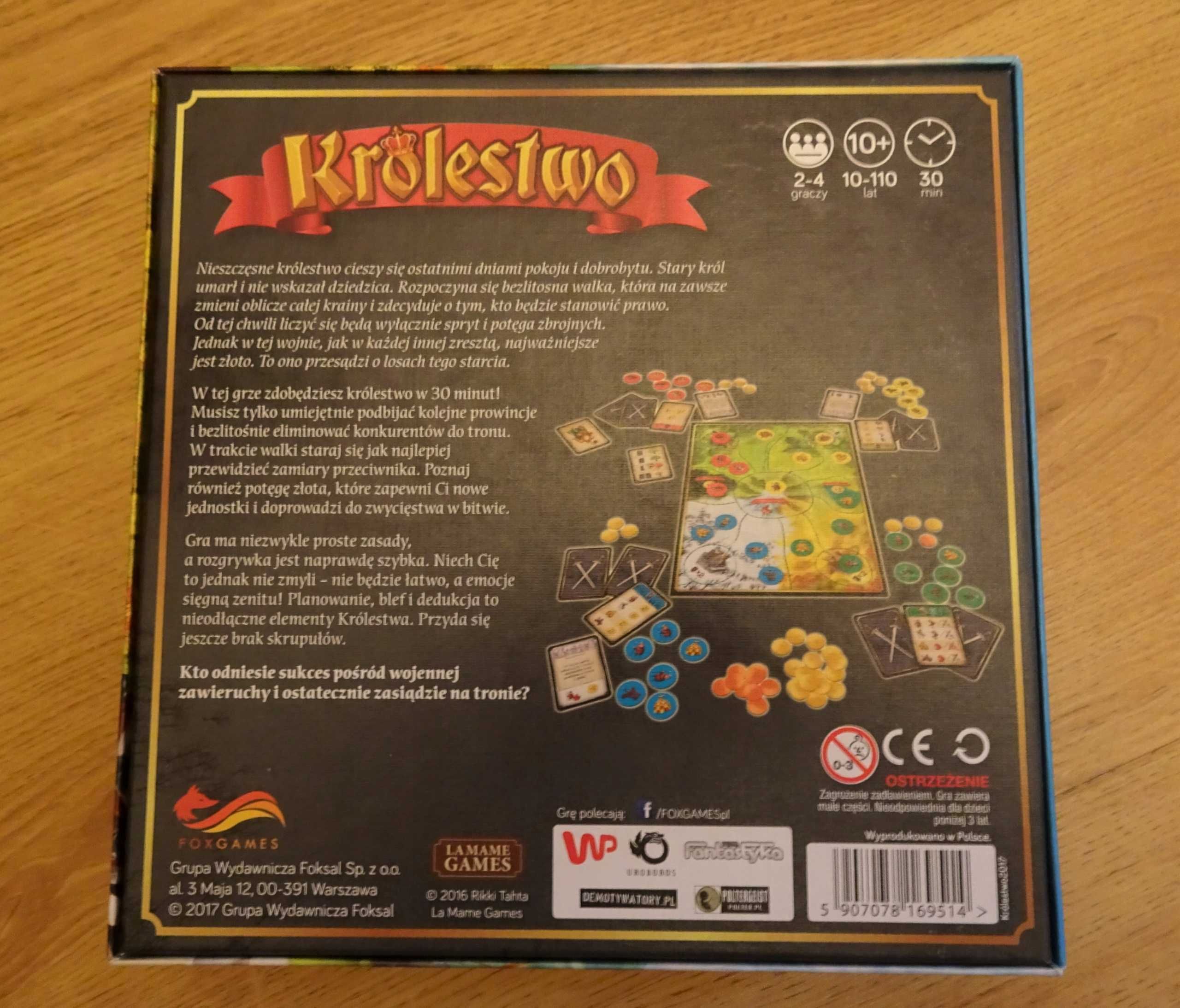 "Królestwo" gra planszowa Foxgames