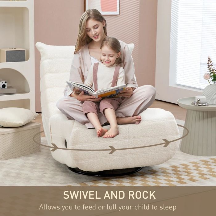 Homcom Fotel Sacco, regulowany  nośność do 150kg