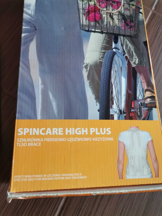 Nowy Gorset Spincare High orteza piersiowo-lędźwiowa. Krzyżowy. Pas