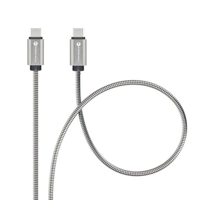 FORCELL F-ENERGY Metal C237 kabel Typ C do Typ C PD QC4.0 3A 60W 1 m