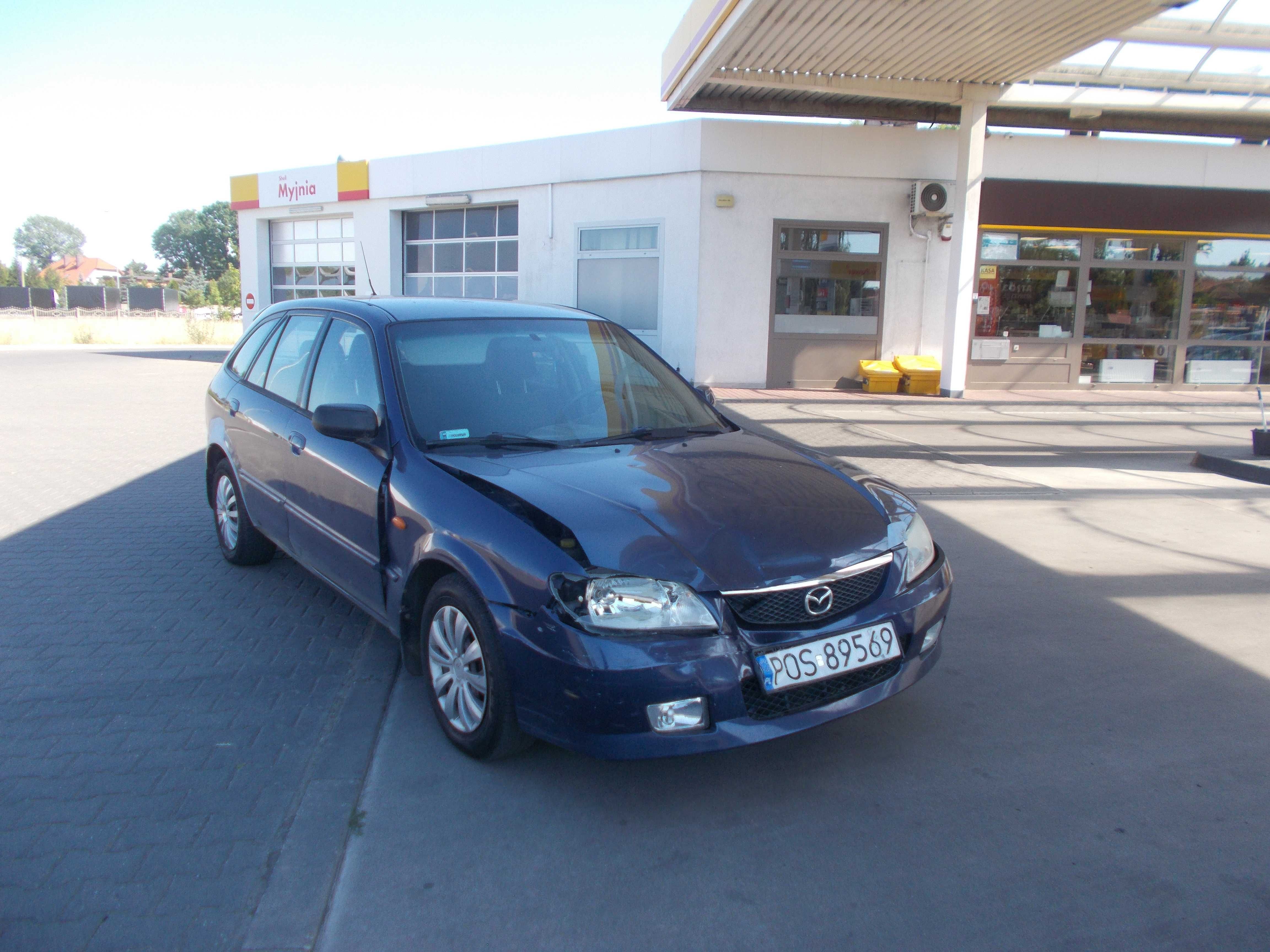 Mazda 323 1.6 benzyna rok 2001 na części kolor 22A BN4