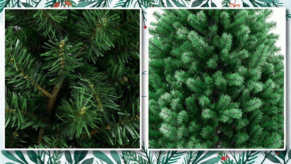 Choinka Sztuczna Jak Żywa Sosna Zielona Świąteczna Jodła 180Cm okazja