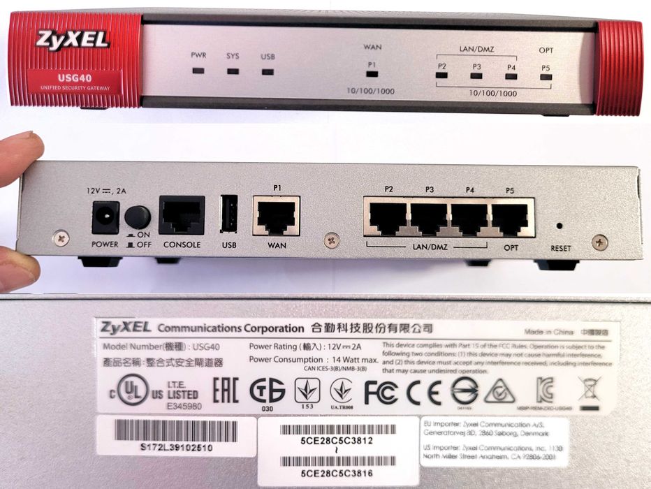 Urządzenia sieciowe ZyXEL