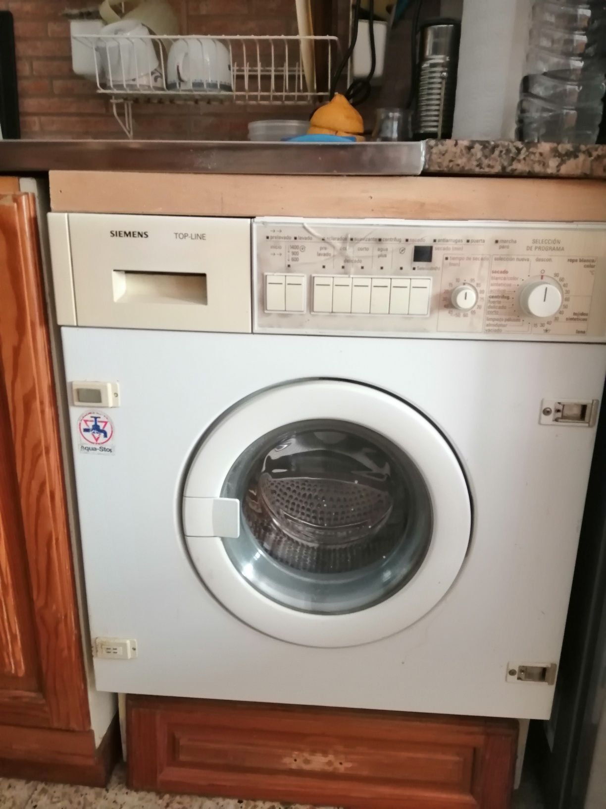 Maquina lavar e secar rouoa
